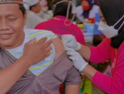 AKBP. Tri Handako Wijaya S. Ik, Turunkan Personil Satreskrim Polres Pangkep Sukseskan Gerakan Vaksinasi Serentak Nasional