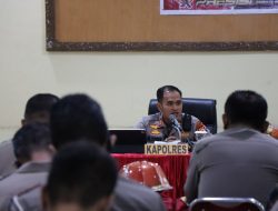 Tingkatkan Kinerja Dan Maksimalkan Kekurangan, AKBP. M. Yusuf Usman S. Ik, Rutin Gelar Anev Jajaran Polres Palopo