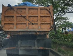 Truck Proyek Rel Kereta Api Makassar-Pare Diduga Nunggak Pajak Puluhan Juta Rupiah, Ditlantas Polda Sulsel Serta Bapenda Segera Ambil Sikap