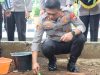 KBP. Budi Haryanto S. Ik, MH, Letakkan batu Pertama Tandai Pembangunan Mesjid Berbudi Presisi Dan Tugu Knalpot Brong