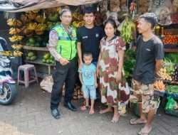 Aksi Heroik Personil Satlantas Polrestabes Makassar Pulangkan Bocah 7 Tahun Yang Hilang