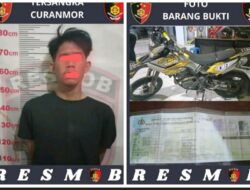 Curi Motor Demi Style, MS Digelandang Ke Mapolres Gowa