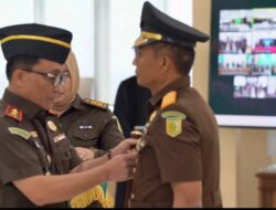 Regenarasi SDM Leonard Eben Ezer Simanjuntak Lantik Wakajati Sulsel Zet Tadung Allo