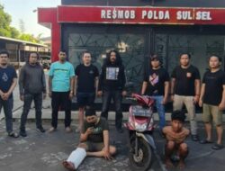 DPO Curanmor Serta Curas Polsek Tamalate Digulung Unit I Resmob Polda Sulsel