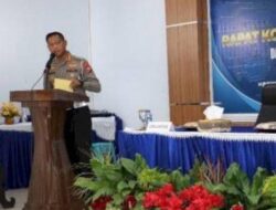 Dirlantas Polda Sulsel KBP. Faisal S.Ik, MH, Pimpin Rapat KRYD Jelang Idul Adha