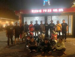 Pelaku Curat 8 LP Diringkus Unit II Resmob Polda Sulsel, Kompol. Dharma Praditya Negara S. Ik : Pelaku Mengaku Anggota Polri
