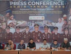 Refleksi Akhir Tahun Capaian Kinerja Jajaran Kejati Sulsel Periode 2023