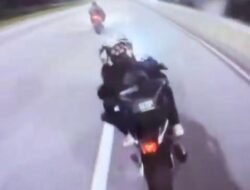 Contoh Buruk Selebgram FA Diduga Tancap Gas Motor Di Jalan Toll, Dirlantas Polda Sulsel Chek CCTV