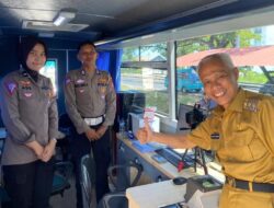 Wabup H. Syahban Sammana, Apresiasi Layanan SIM Keliling Satlantas Polres Pangkep