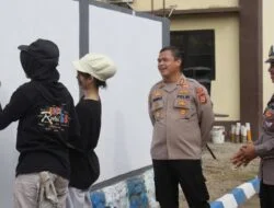 HUT Bhayangkara Ke- 78 AKBP RTS Simanjuntak S. Ik, Gelar Lomba Mural