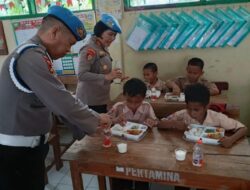 Irjen Pol Andi Rian Djajadi S. Ik, MH, Bagi Makanan Sehat Untuk Generasi Bangsa Di Seluruh Penjuru Sulsel