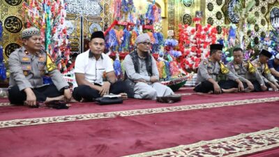 Makmurkan Mesjid AKBP Syafi’i Nafsikin S. Ik, Bersama Satlantas Polres Palopo Gelar Maulid Nabi Muhammad SAW