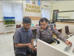 Samsat Polres Pangkep Beri Akses Layanan My Pertamina Secara Maksimal