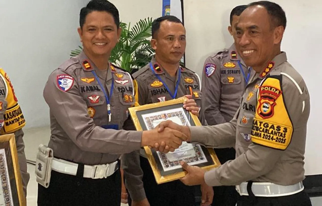 Satlantas Polres Maros Raih Juara Terbaik I Penginputan Laporan Lakalantas Via Aplikasi ICELL