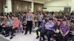 Sosialisasi Kamseltibcarlantas Kasatlantas Polres Pelabuhan Edukasi 700 Siswa SMA ZION