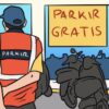 Tata Parkir Terkesan Semrawut, Jukir Kadang Bar-Bar PS Dirut Parkir Makassar Raya NO COMMENT