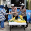 Bazzar Murah Ditlantas Polda Sulsel Beras Banting Harga Ludes Terjual