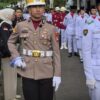 HUT RI Ke 80 Ipda. Aditya Dwi Putra Pimpin Pasukan Pengibaran Bendera Kabupaten Wajo