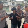 Gatur Sore Satlantas Polres Bone Amankan Sepasang Muda-Mudi Bawa Shabu