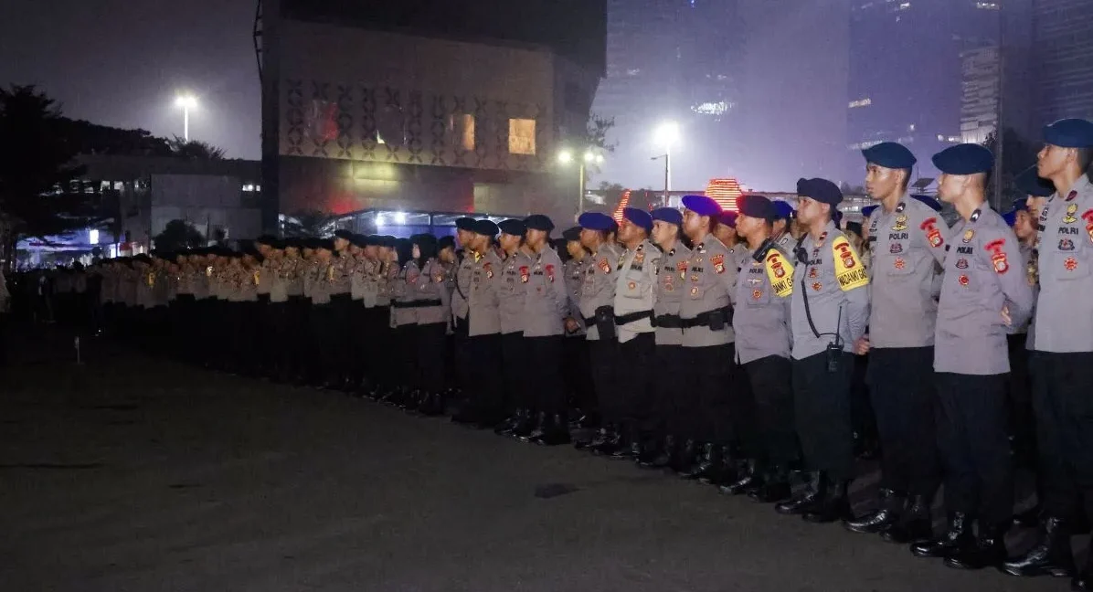 13.859 Personel Gabungan Siaga, Jakarta Bersiap Amankan Rangkaian HUT Ke-81 RI