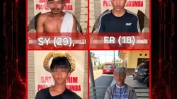 Tiga buruh dan seorang terduga penadah diamankan polisi bersama barang bukti 13 karung kopra dan satu unit mobil pikap di Bulukumba.