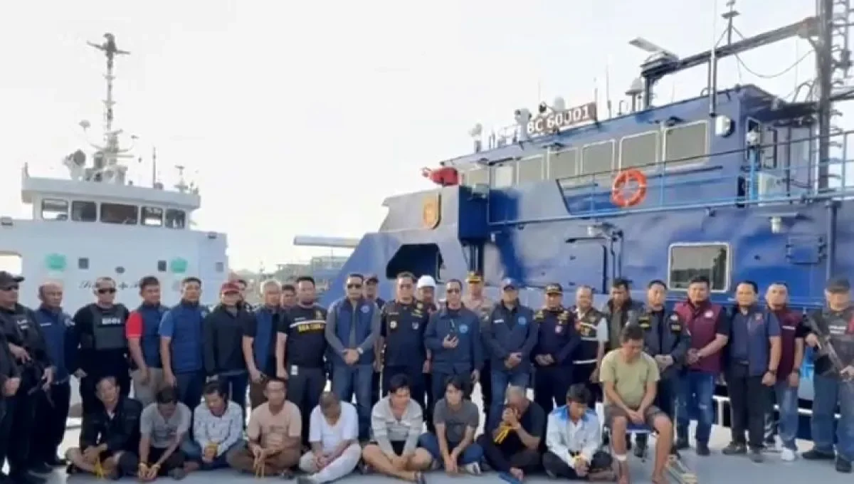 Kapal Tanzania Dicegat, BNN Ungkap 2,6 Ton Sabu Cair dari Malaysia
