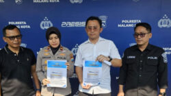 Kasat Reskrim Polresta Malang Kota Kompol Rahmad Aji Prabowo memberikan keterangan terkait kasus mahasiswa tewas ditusuk teman satu asrama di Malang, Rabu (19/8/2026).