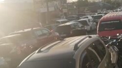 Hasil tangkapan layar dari video yang dikirimkan korban macet.