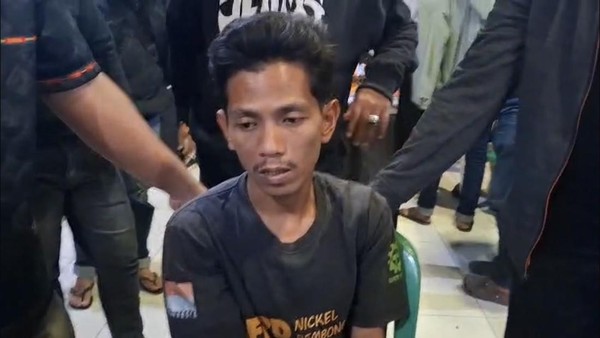 Terduga pelaku pembunuhan.