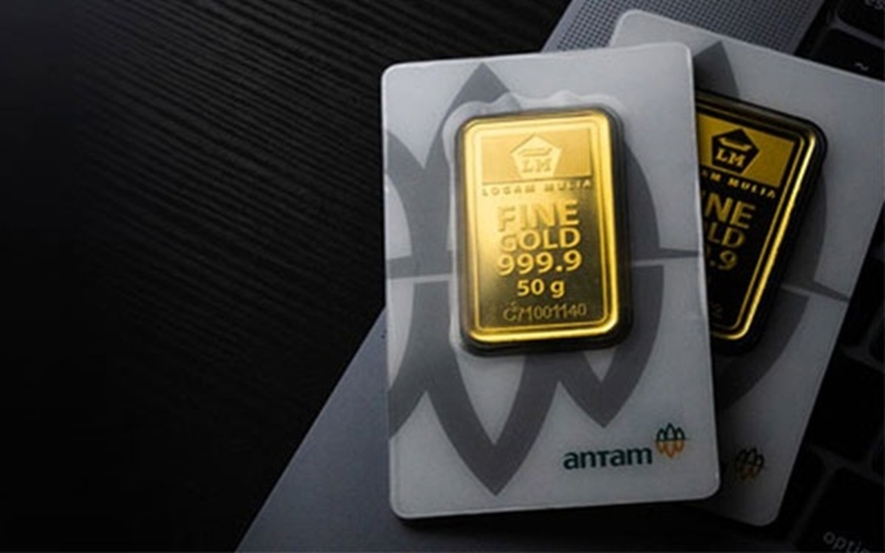 Harga Emas Antam Hari Ini Naik, Tembus Rp2,63 Juta per Gram.