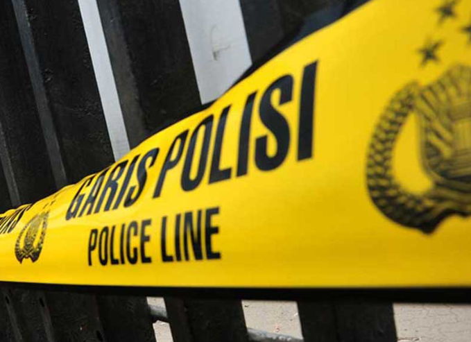 Ilustrasi garis polisi