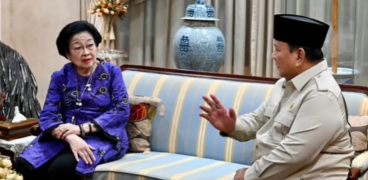 Prabowo Takziah ke Rumah Megawati di Jakarta, Sampaikan Duka atas Wafatnya Guruh Soekarnoputra