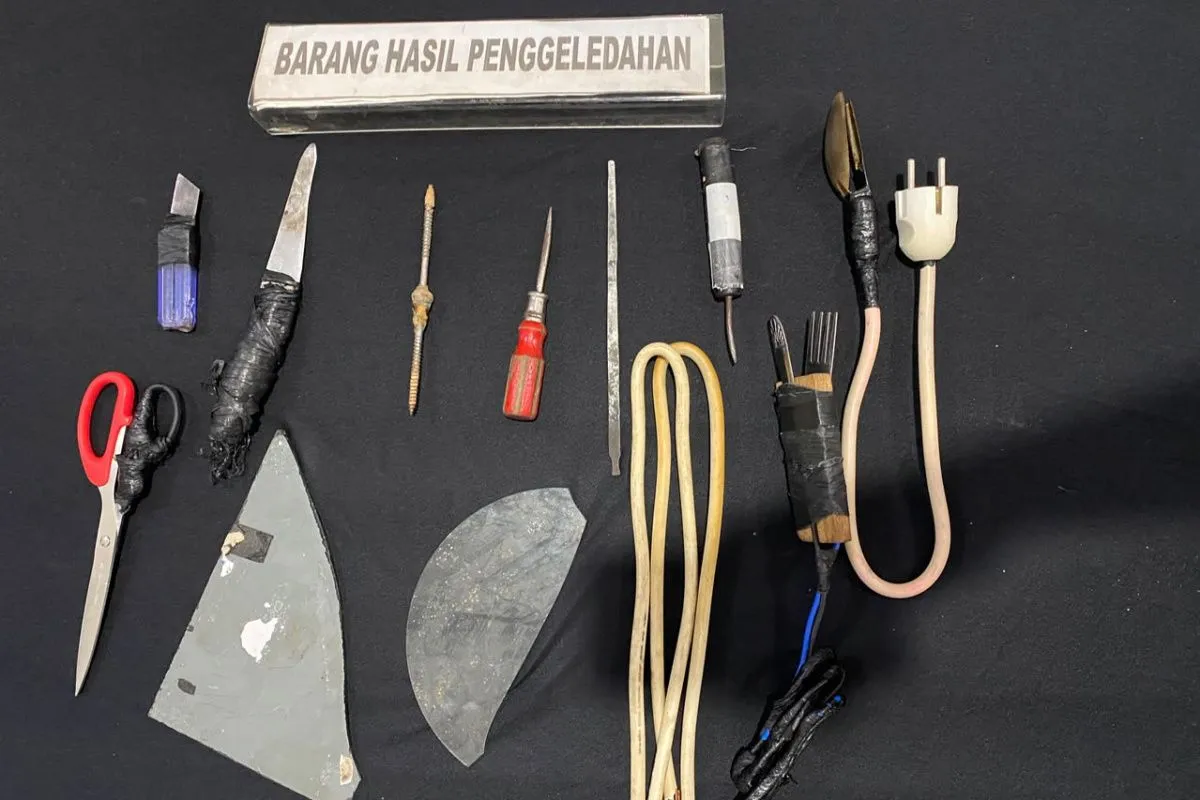 Lapas Semarang Geledah 32 Sel