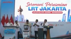 Prabowo Resmikan LRT Kelapa Gading-Manggarai, Transportasi Jakarta Makin Terintegrasi