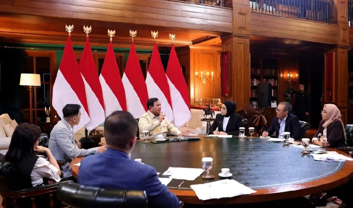 Persiden prabowo subianto.
