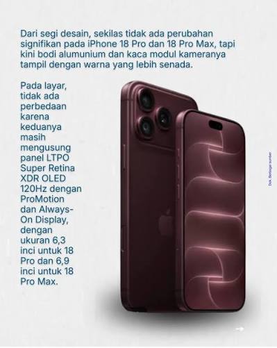 Baterai iPhone 18 Pro Max Tembus 20 Wh, Apple Siapkan Solusi.