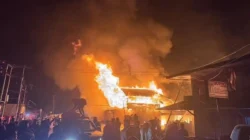 Kebakaran Pasar di Paniai Papua Tengah Tewaskan 11 Orang, 40 Bangunan Hangus