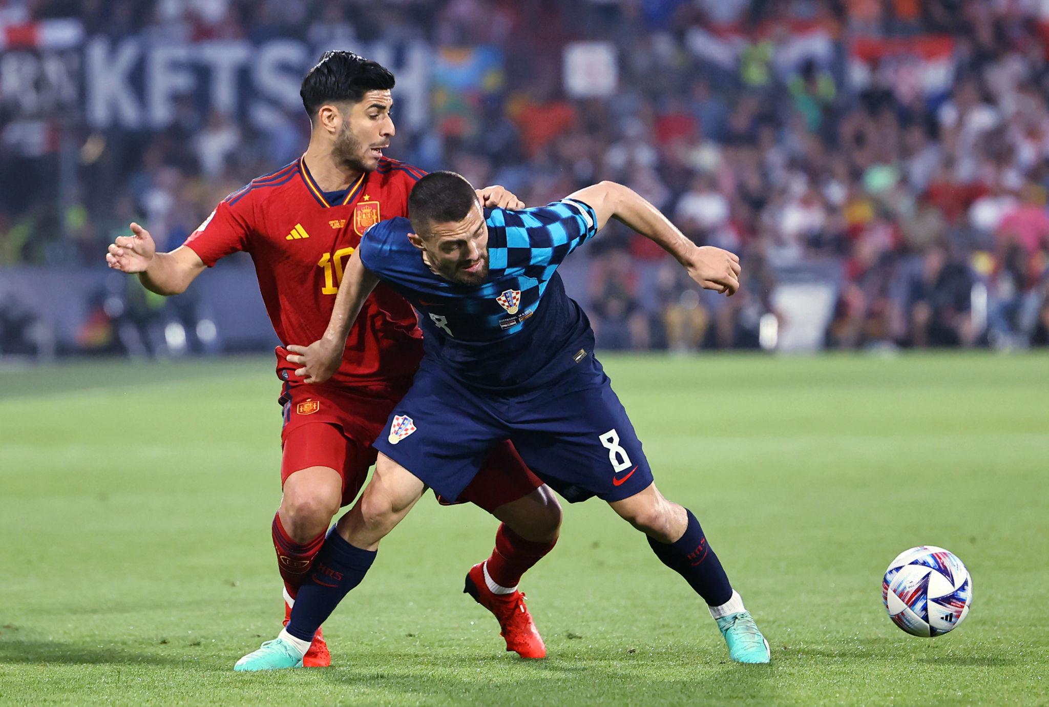 Mateo Kovacic bersama Timnas Kroasia menjelang pertandingan melawan Spanyol di UEFA Nations League 2026/27.