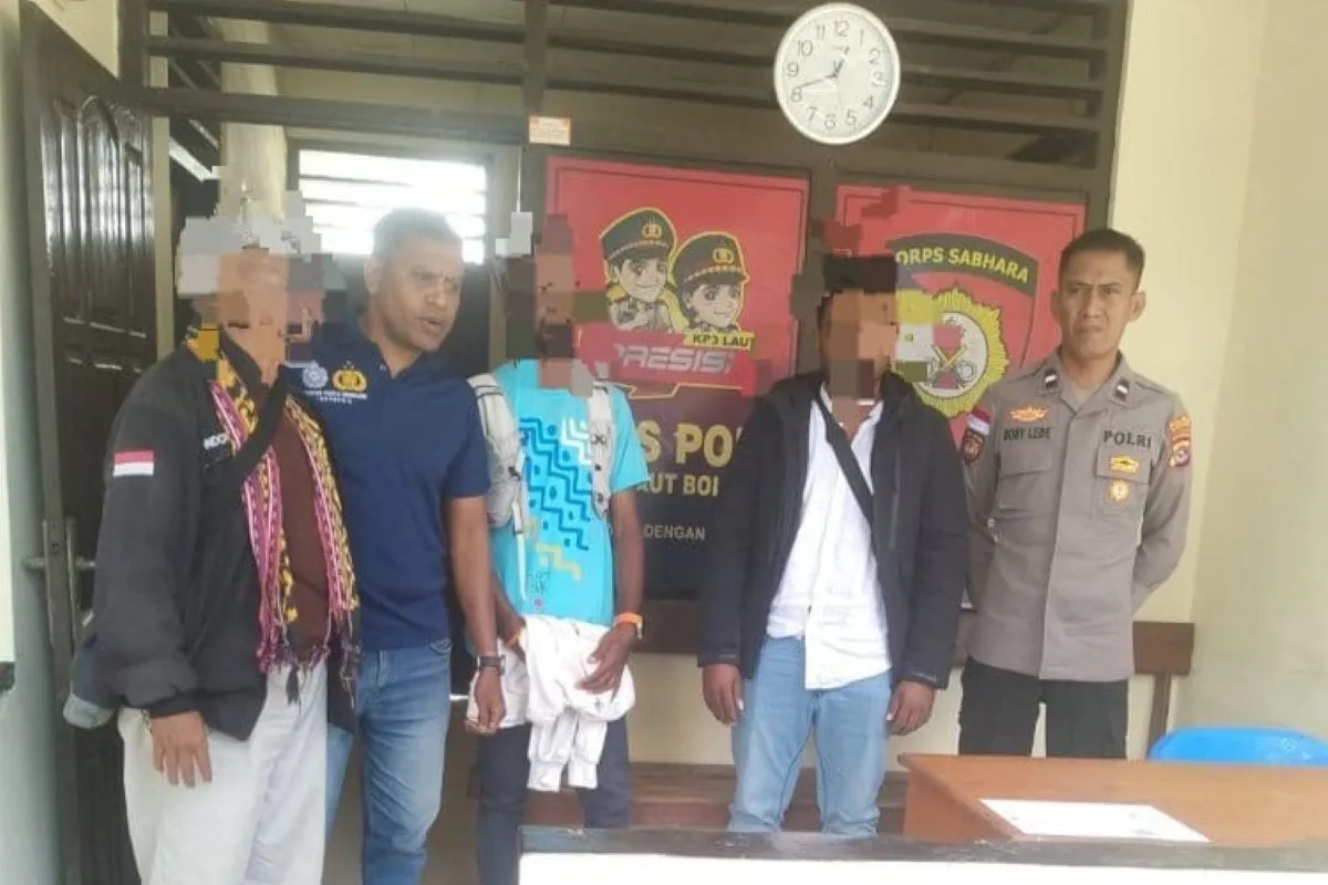 Polda NTT Gagalkan Penyelundupan Dua WNA India-Sri Lanka ke Australia
