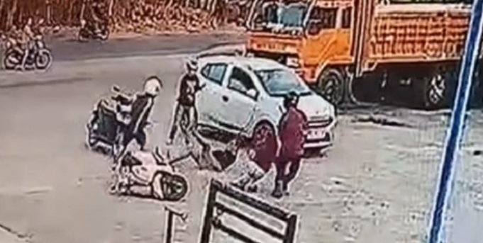Pengeroyokan seorang pria di SPBU Kabupaten Barru, Sulawesi Selatan