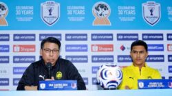 Tan Cheng Hoe memberikan keterangan setelah Malaysia bermain imbang 0-0 melawan Indonesia.