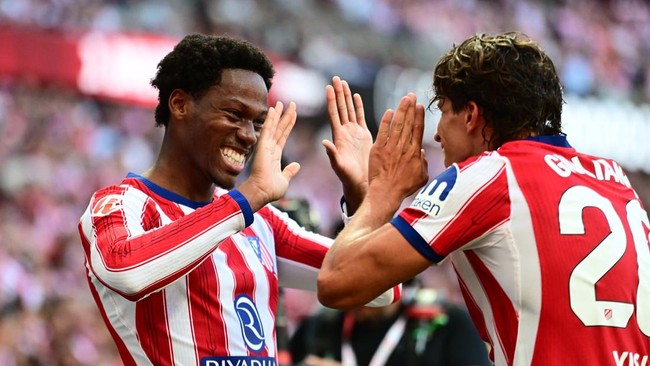 Atletico Menang Derby Madrid 2-1, Kartu Merah Huijsen Jadi Titik Balik.
