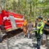 Mobil Damkar Terguling Saat Menuju Lokasi Kebakaran, Satu Petugas Tewas