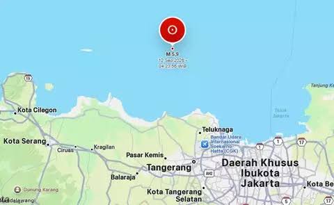 Gempa Kepulauan Seribu M 6,5, Guncangan Menjangkau Jawa dan Sumatera