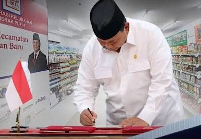 Prabowo Teken Perpres Kopdes Merah Putih, Operasional Gerai Bakal Dipercepat.