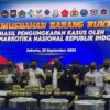BNN Ungkap 12 Kasus Narkoba, 2.156 Liter Cairan Metamfetamin Disita