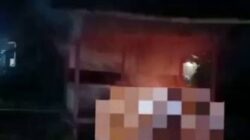 Pria Ini Tega Bakar Pacarnya di Pos Ronda Demak