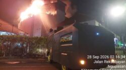 Toko Batik Hamzah Yogyakarta Terbakar, Api Berasal dari Dapur Lantai Tiga