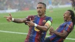 Barcelona Move On dari Julian Alvarez, Raphinha Justru Jadi Solusi di Lini Depan.