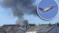 Jet Tempur F-16 AS Jatuh Saat Hendak Mendarat di Jerman, Pilot Selamat